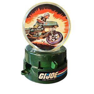 Hasbro 1982‎ Gi Joe Gumball Dispenser Bank Vintage Figure Plastic